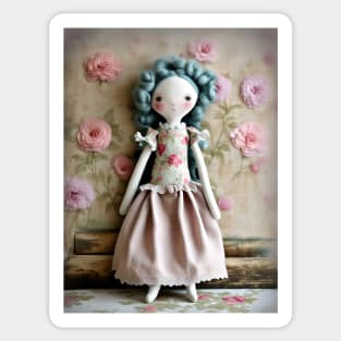 Vintage Doll Collection Alma Sticker